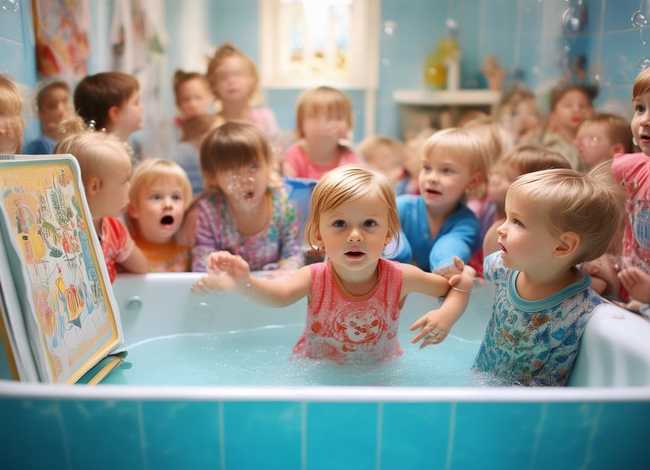 儿童洗澡听的故事 - 关于洗澡的幼儿故事