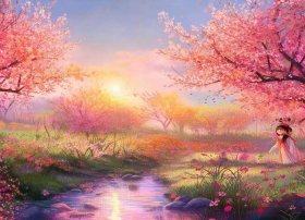 关于桃花的绘本故事 - 关于桃花的绘本故事图片