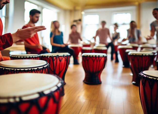 鼓课程（红松非洲鼓课程）