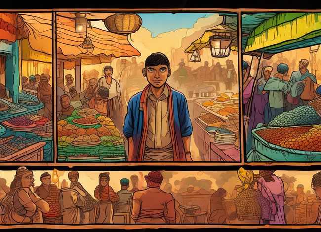 小故事连环画6幅图片（小故事连环画6幅图片怎么画）