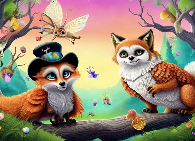 童话故事动物绘画（童话里的动物怎么画）