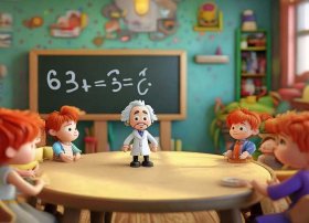 爱因斯坦的故事幼儿园（爱因斯坦的故事6-3=6）