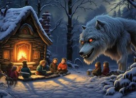 请播放狼外婆的故事、请播放狼外婆的故事英文