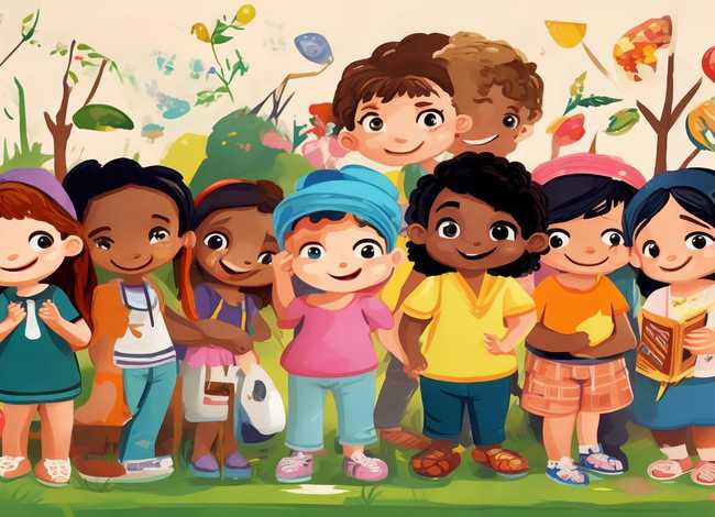 诚信友善儿童绘画；诚信友善儿童绘画图片