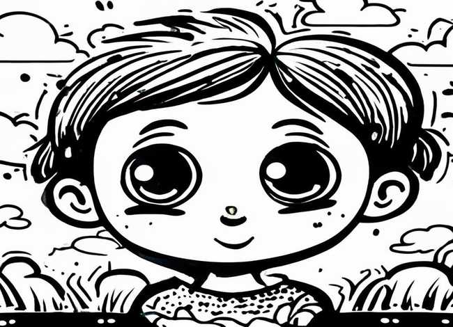 儿童黑白绘本（儿童黑白绘本图片）