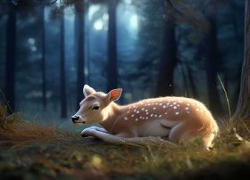 梅花鹿的睡前故事、梅花鹿的睡前故事文字版