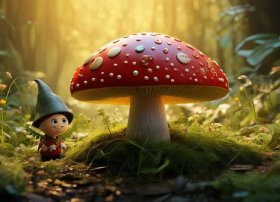 蘑菇小人儿故事 - 蘑菇小怪的故事