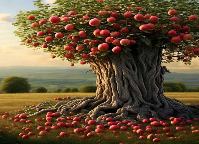 苹果树故事、苹果树故事寓意