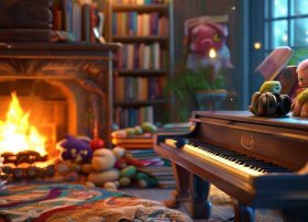 讲儿童故事音频专辑取名，讲故事专用音乐