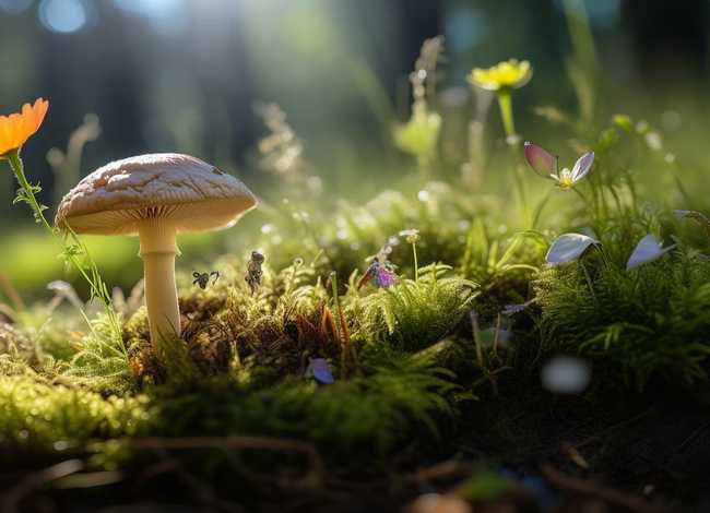 小蘑菇的故事童话故事，小蘑菇长大的故事