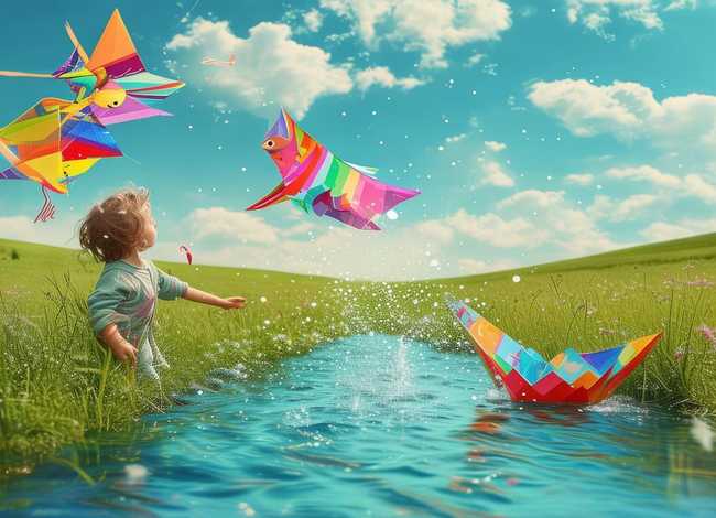 儿童童话故事纸船和风筝全部；幼儿故事纸船和风筝