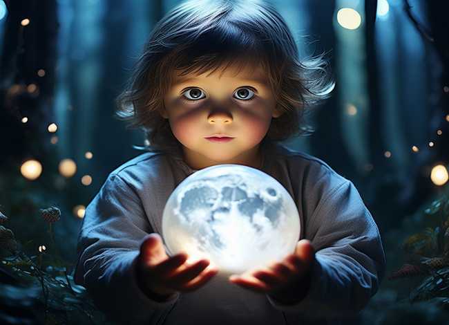 夜明珠儿童故事插画 - 夜明珠寓言故事