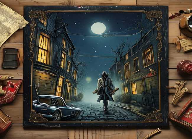 侦探故事手抄报 侦探故事手抄报内容