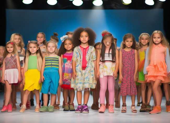 儿童时尚走秀视频，儿童走秀造型
