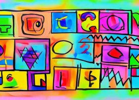 儿童画图案数字；儿童画图案数字怎么画
