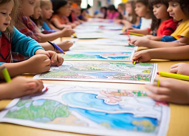 儿童填色卡，儿童填色卡怎么玩的