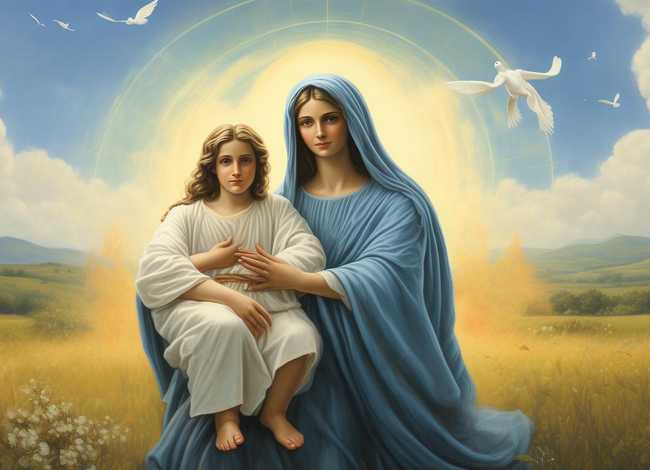 圣母子故事，圣母子的故事