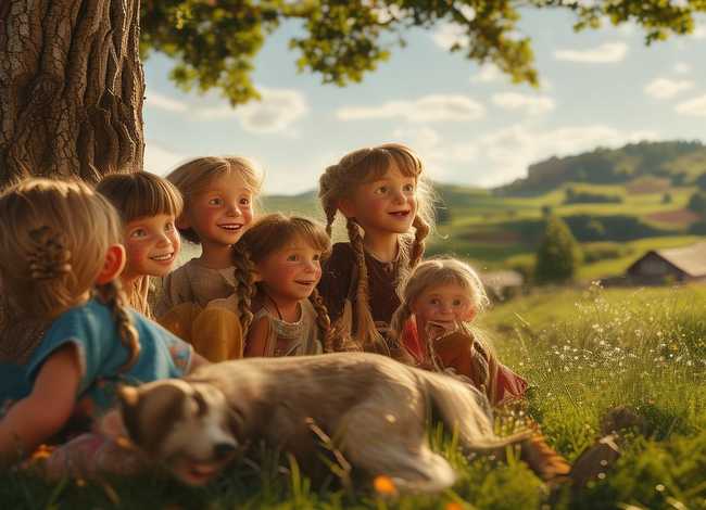 乡村儿童故事300字，乡村小故事300字