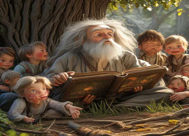 民间传统故事儿童，幼儿民间传说故事