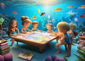 海底世界儿童故事 - 海底世界的故事幼儿园