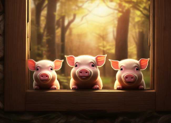 英语故事三只小猪最少句子；英语故事三只小猪最少句子怎么写