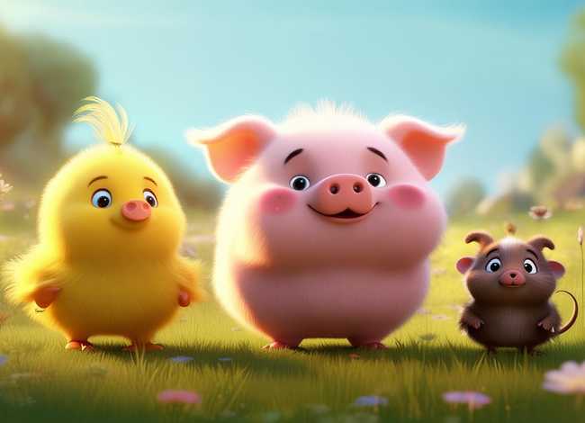 幼儿故事好朋友小猪小鸡小老鼠（幼儿故事好朋友小猪小鸡小老鼠教案）