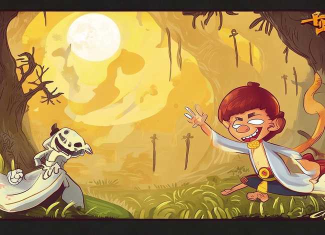 三打白骨精儿童故事西游记绘本 西游记三打白骨精绘本故事书