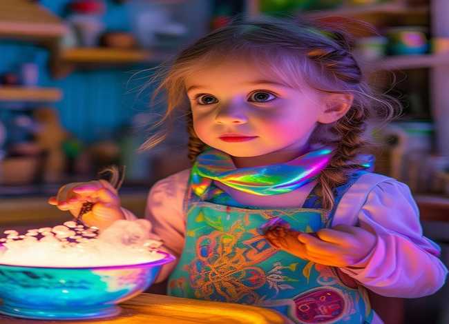 魔法围裙儿童故事 魔法围巾