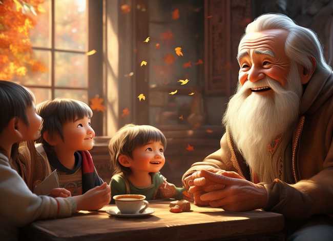 重阳节关于老人的儿童故事；重阳节老人给小孩儿讲的故事