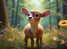 感动的小鹿儿童故事、小鹿的故事读后感