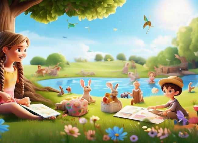 我的夏日故事儿童画;我的夏日小故事 我的夏日故事儿童画;我的夏日小故事