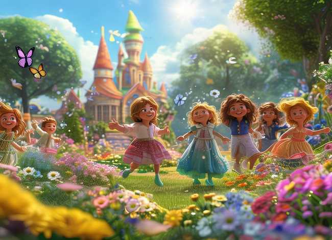 花园儿童动画故事 儿童花园宝宝动画片