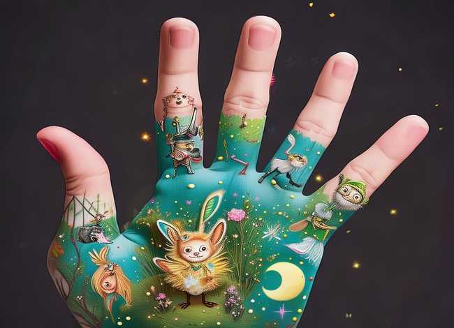 手掌故事书（关于手掌的绘本故事）