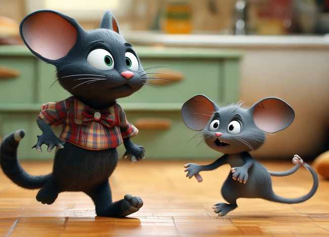 猫和老鼠儿童故事视频；猫和老鼠故事版