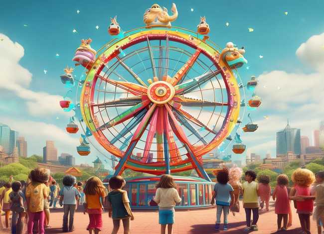 关于摩天轮的儿童故事、关于摩天轮的小故事