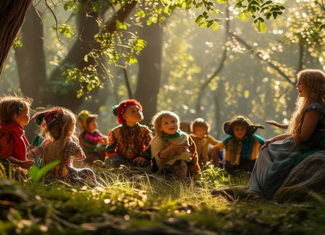 儿童民间故事短篇，小儿民间故事