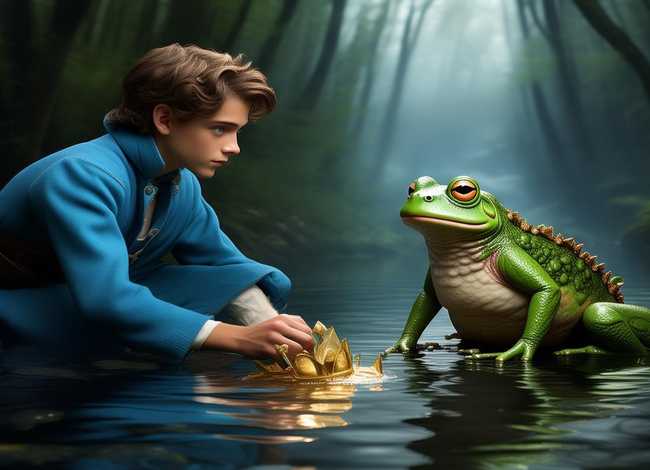 儿童故事青蛙王子童话故事 - 青蛙王子儿童童话故事