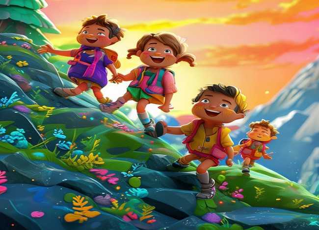 爬山的幼儿故事、爬山的幼儿故事视频