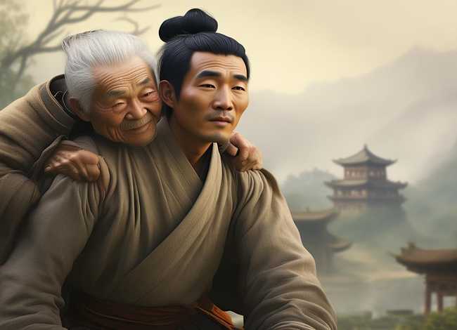 二十四孝故事60字左右 - 二十四孝故事600一800字4扁