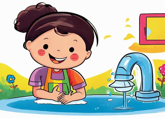 儿童讲卫生简笔画（儿童讲卫生简笔画图片）