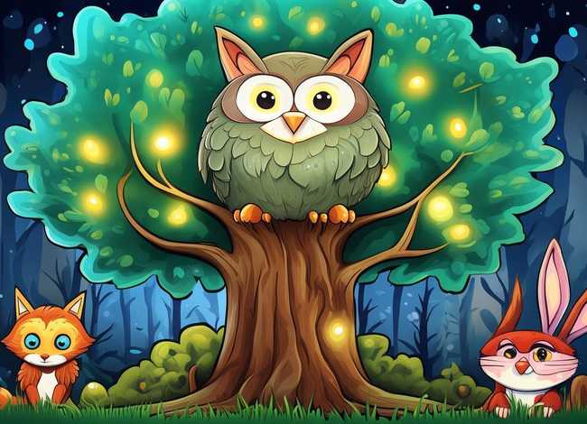 动物童话简笔画（动物童话简笔画图片大全）