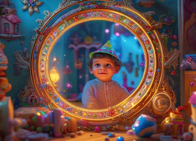 幼儿镜子的故事；镜子的故事改编幼儿故事