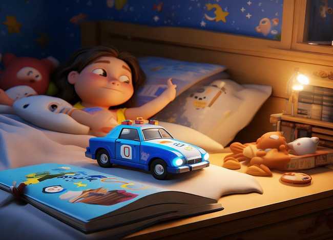 警车的故事 幼儿睡前；警车的故事幼儿睡前