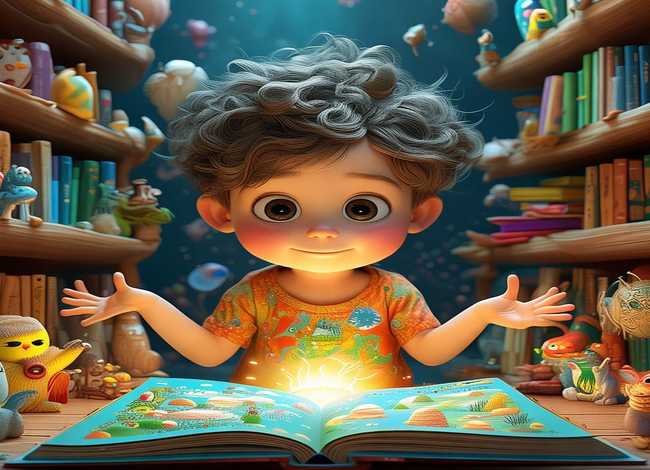 儿童趣味故事百科全书；播放儿童趣味百科