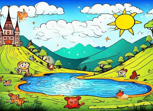 故事类儿童画线稿 - 幼儿画故事 故事类儿童画线稿 - 幼儿画故事