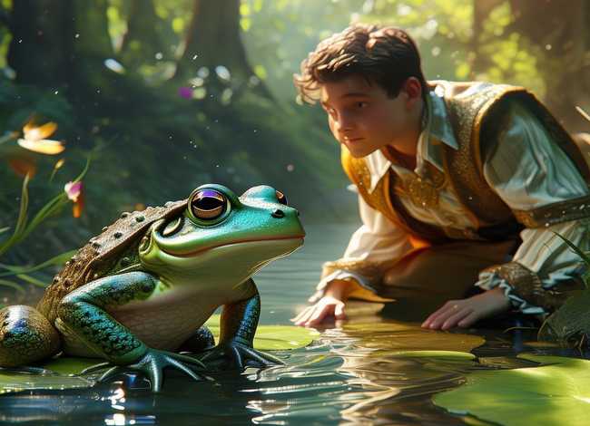 青蛙王子儿童故事 - 《青蛙王子》儿童故事完整版