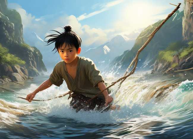 大禹治水少儿故事；大禹治水少儿故事大全