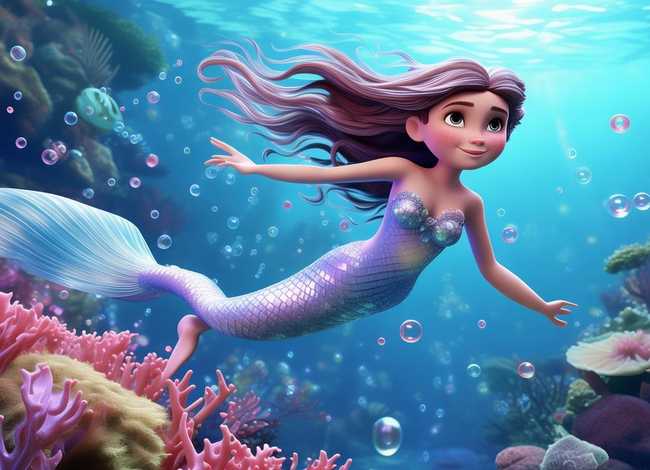泡泡美人鱼的故事，泡泡美人鱼的故事免费听