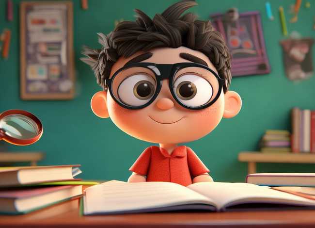 近视眼故事动画片 - 近视眼的故事动画片