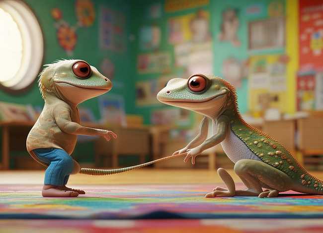 儿童故事小壁虎借尾巴幼儿面试，幼儿园小壁虎借尾巴故事试讲课